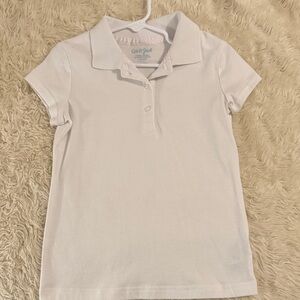 Cat & Jack Classic White Kids Polo
